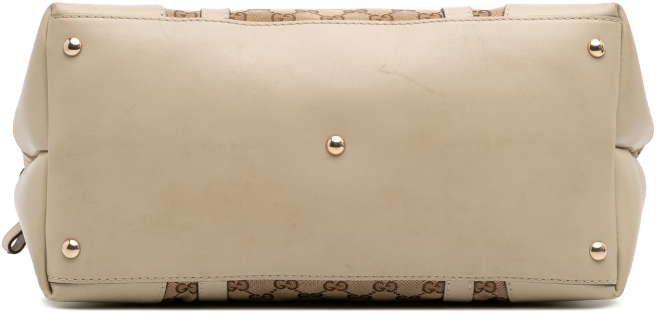 Gucci GG Canvas Lovely Tote Bruin