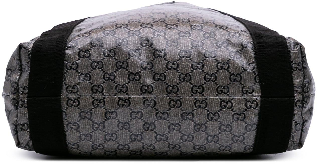Gucci GG Crystal Web Tote Grijs