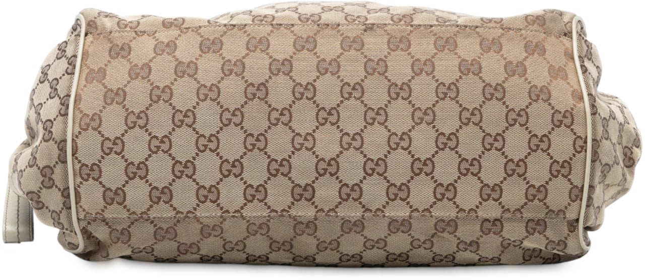 Gucci GG Canvas Sukey Satchel Bruin