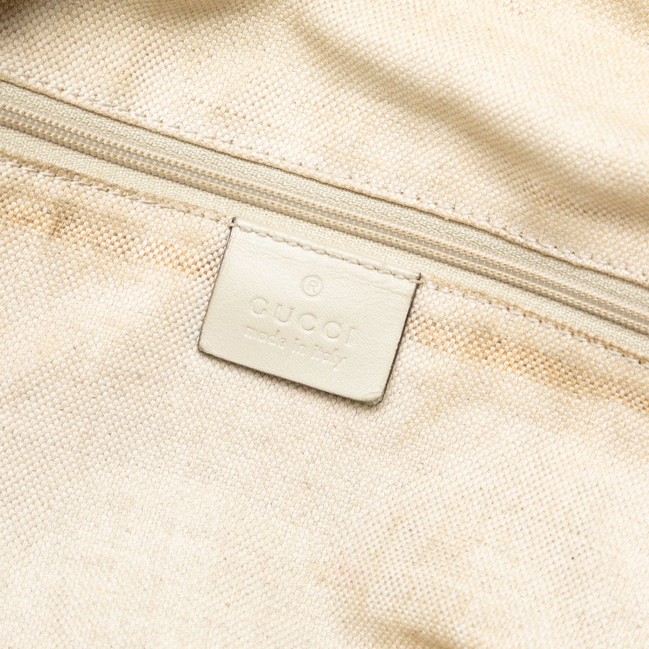 Gucci GG Canvas Sukey Satchel Bruin