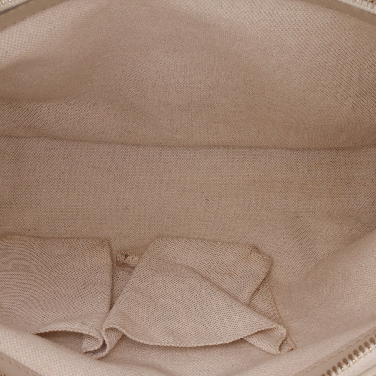 Gucci GG Canvas Mayfair Tote Bruin