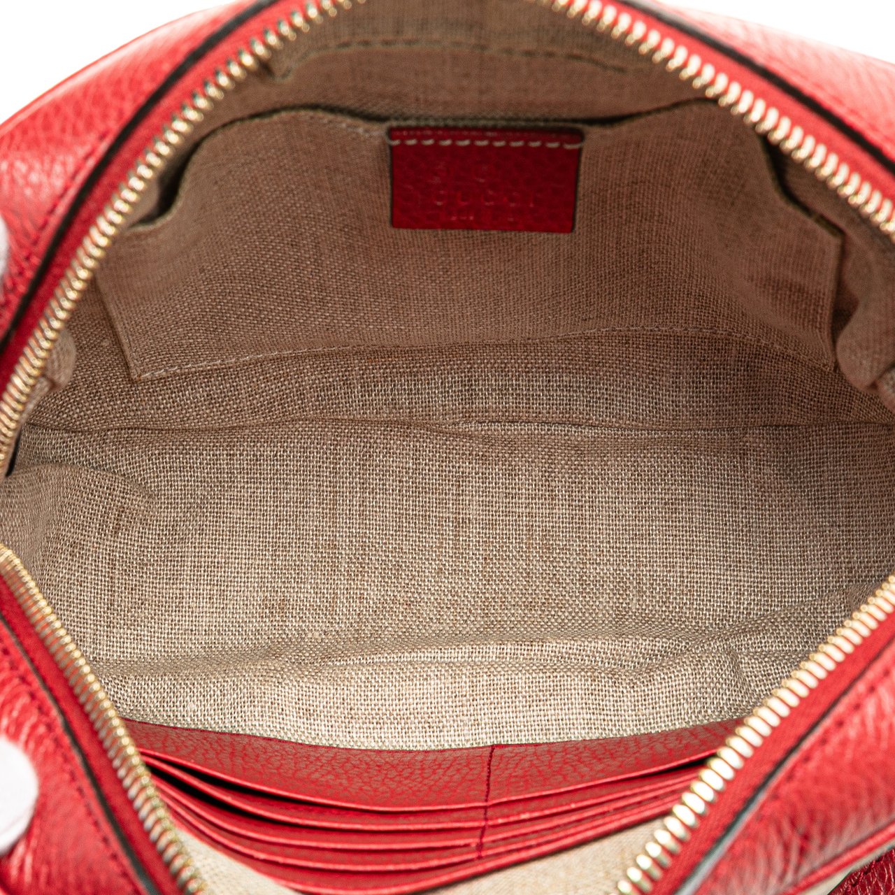 Gucci GG Canvas Bree Crossbody Bruin