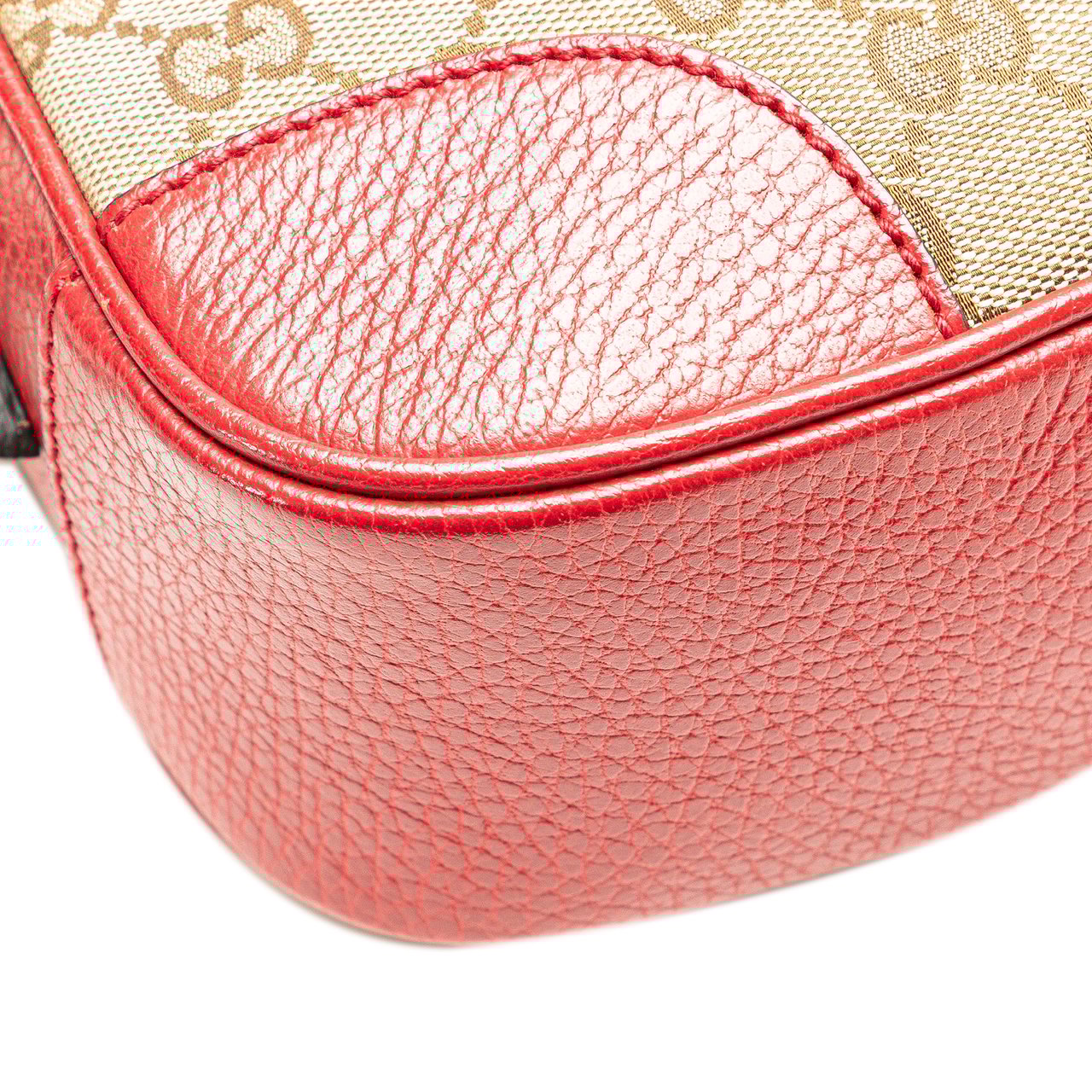 Gucci GG Canvas Bree Crossbody Bruin