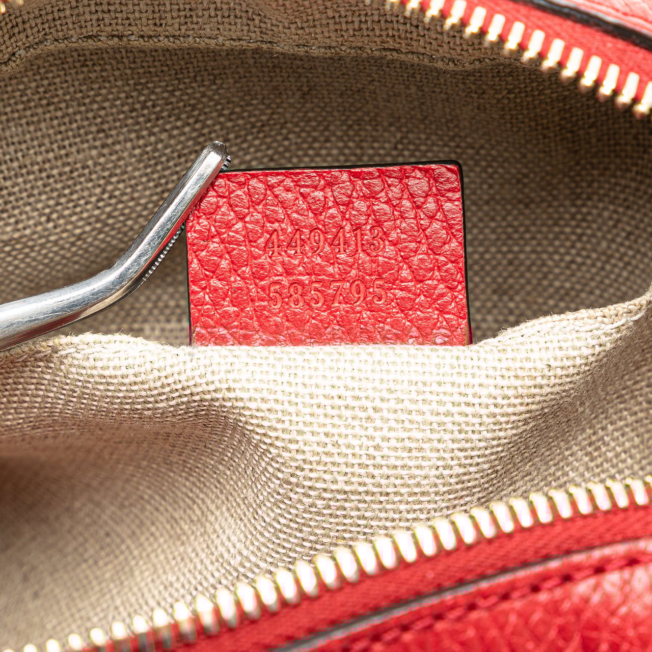 Gucci GG Canvas Bree Crossbody Bruin