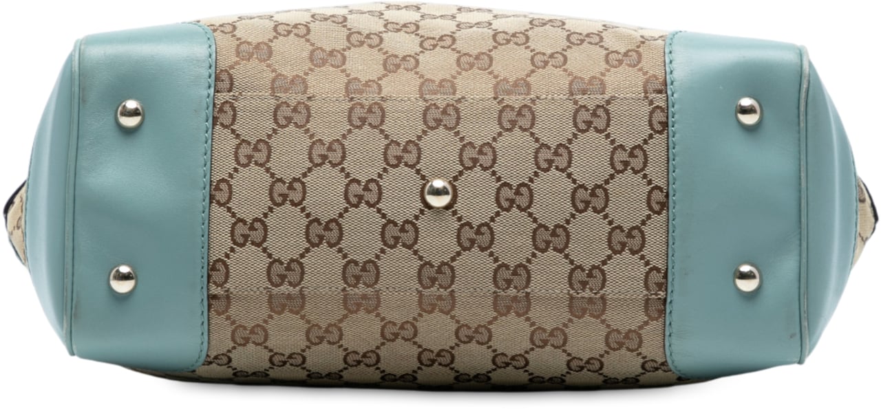 Gucci GG Canvas Mayfair Tote Bruin