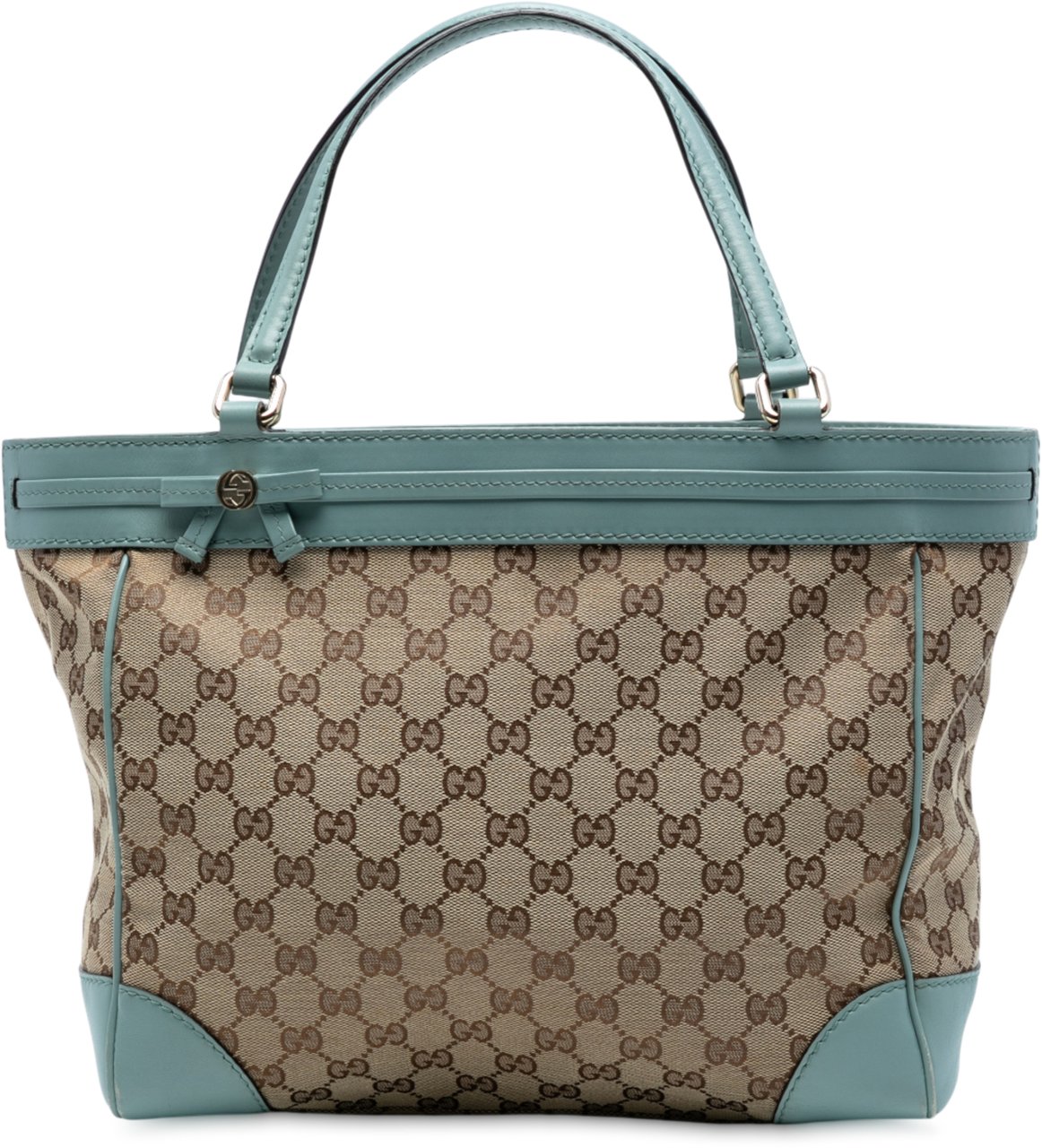 Gucci GG Canvas Mayfair Tote Bruin