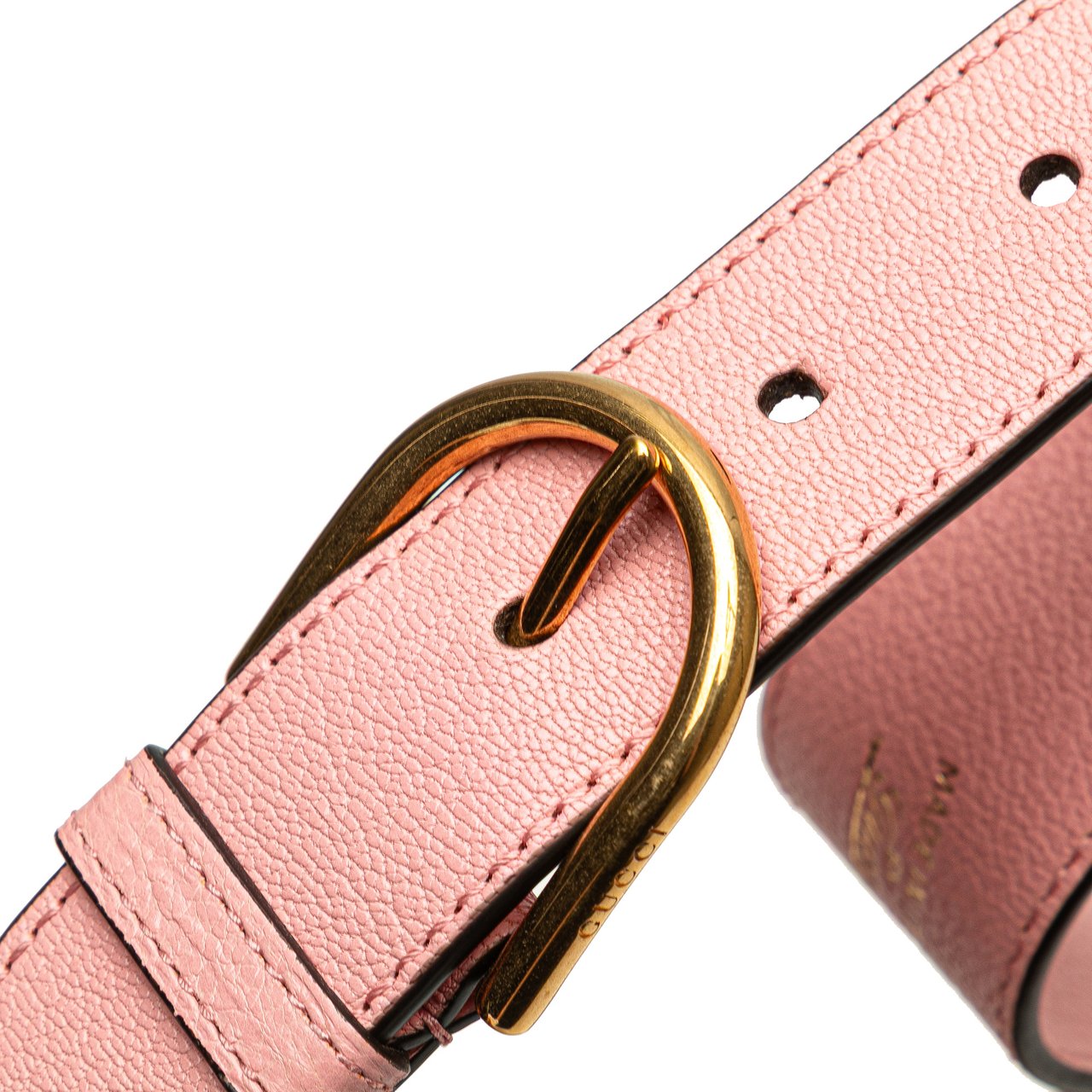 Gucci Mini Goatskin Aphrodite Shoulder Bag Roze