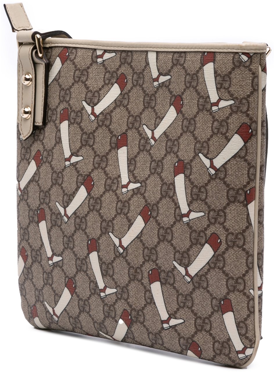 Gucci GG Supreme The Boot Crossbody Bruin