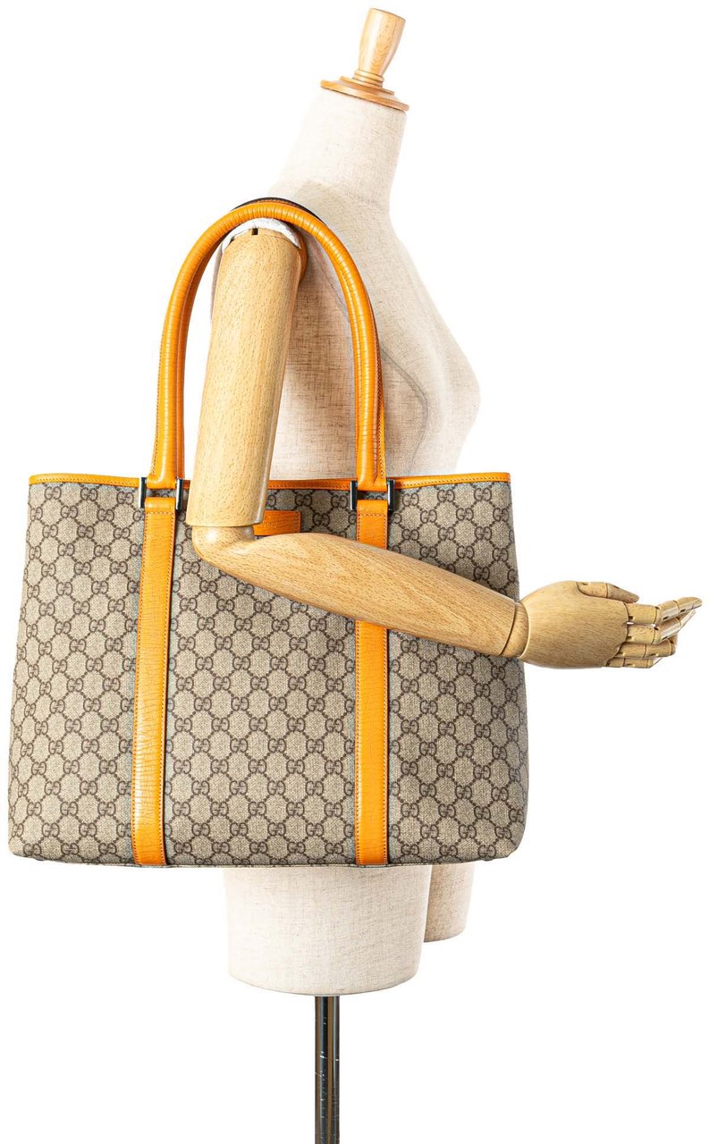 Gucci GG Supreme Joy Tote Bruin