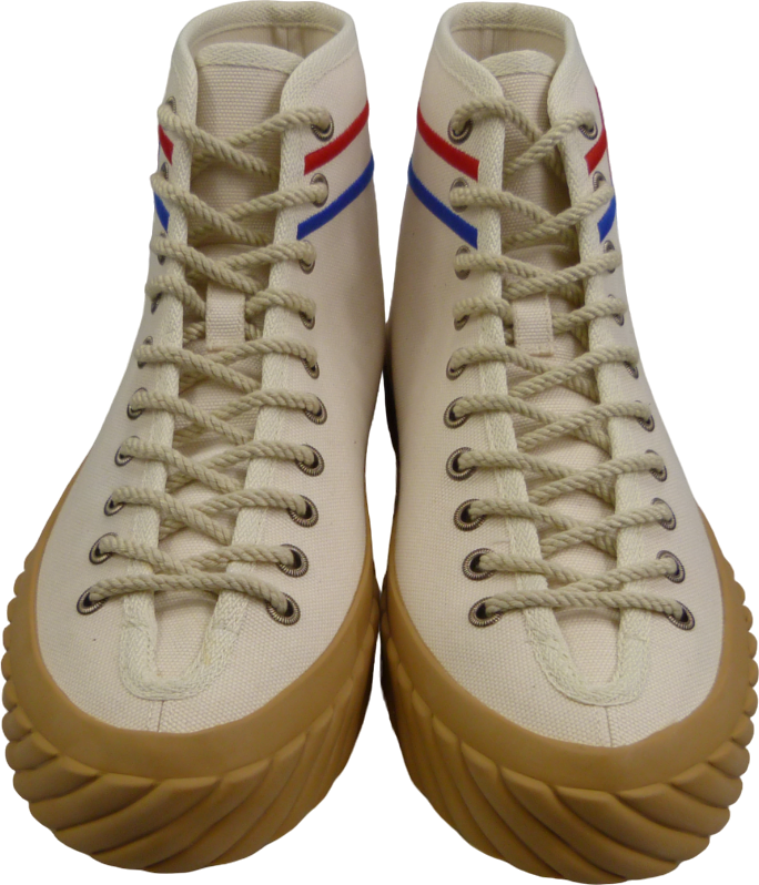 Gucci Sneakers alte in canvas Wit