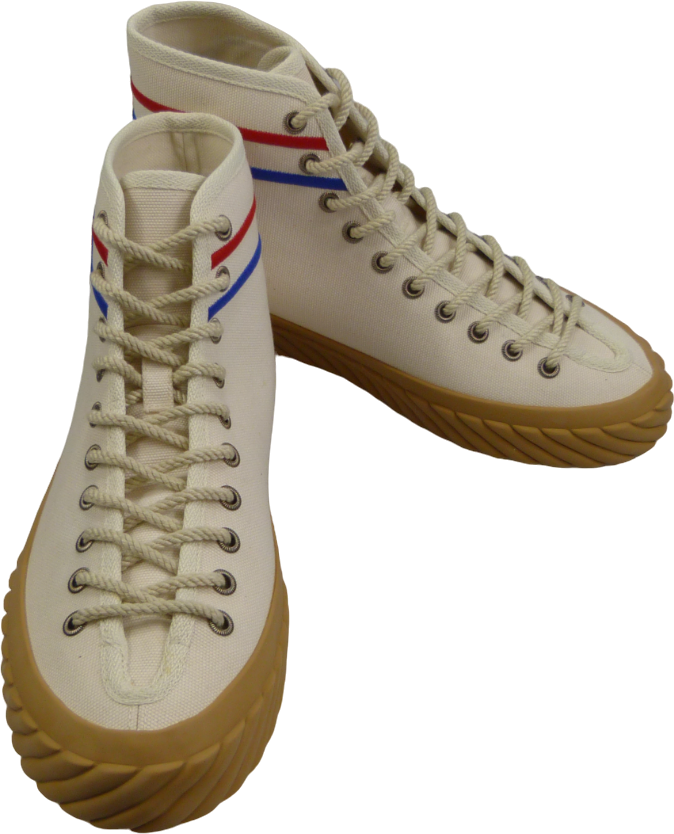Gucci Sneakers alte in canvas Wit