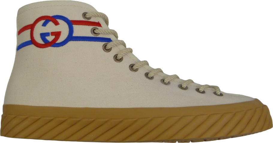 Gucci Sneakers alte in canvas Wit