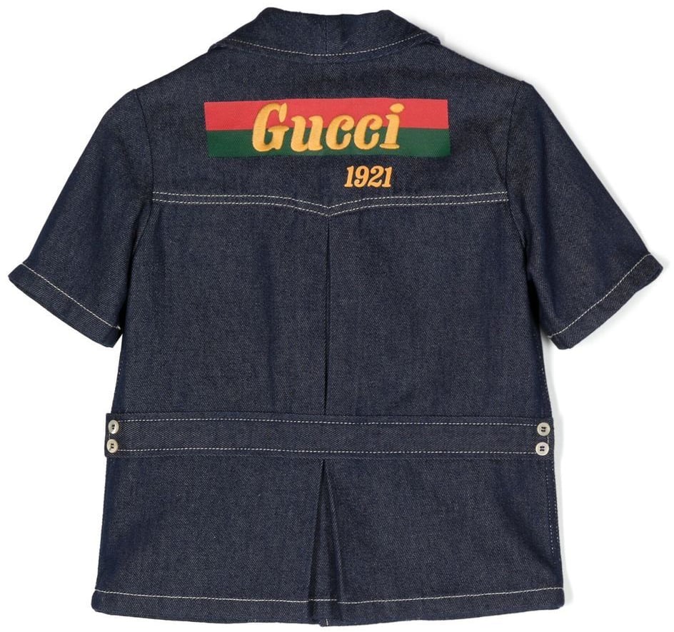 Gucci giacca blue Blauw