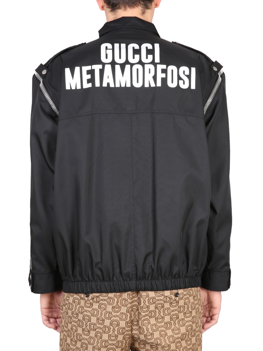 Gucci " Metamorphosis" Jacket Neutraal