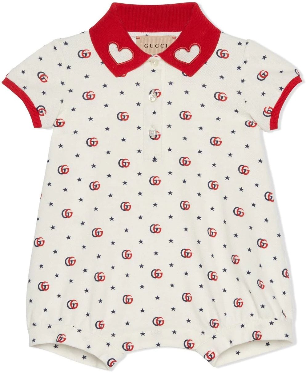 Gucci tutina white Wit