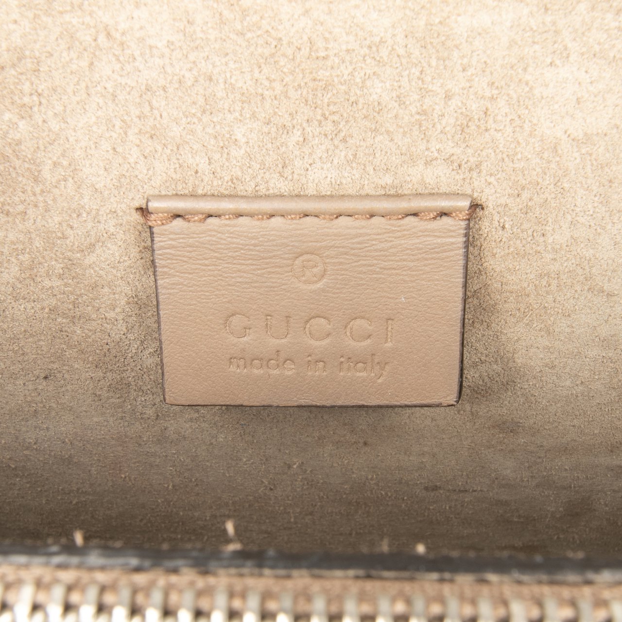 Gucci Small GG Supreme Dionysus Shoulder Bag Bruin