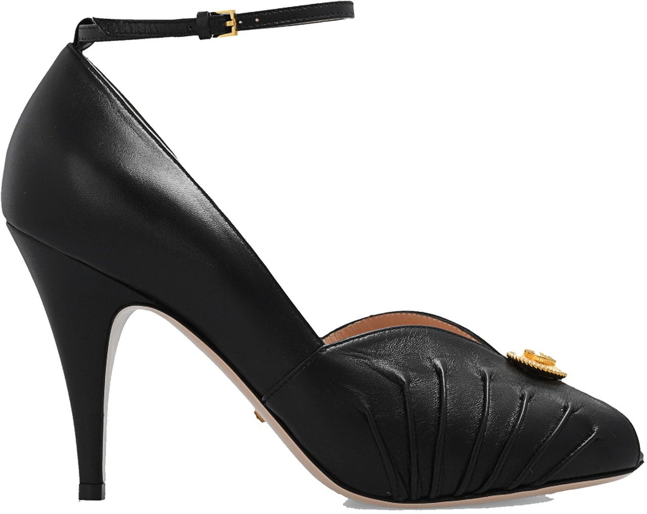 Gucci Gucci Leather Pumps Zwart