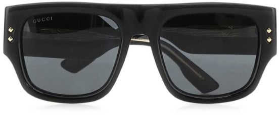 Gucci Square Sunglasses Zwart