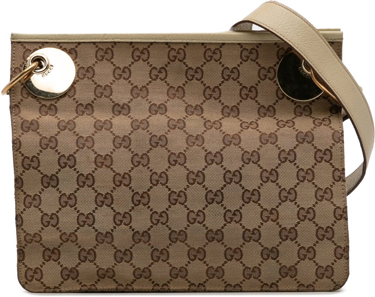 Gucci GG Canvas Eclipse Crossbody Bruin