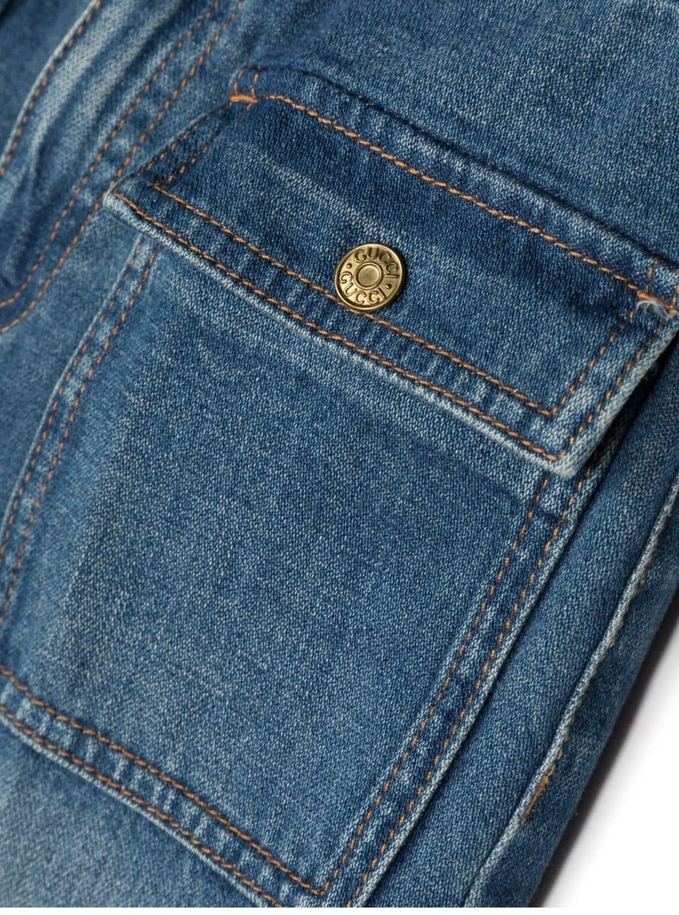 Gucci pantalone lightblue Lichtblauw