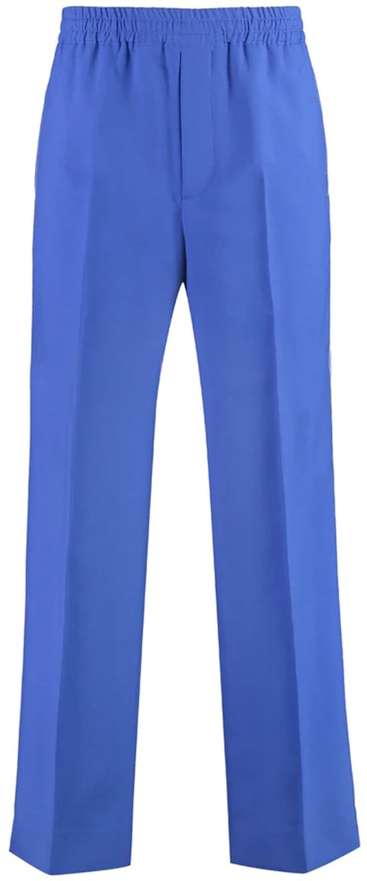 Gucci Gucci Wool Pants Blauw