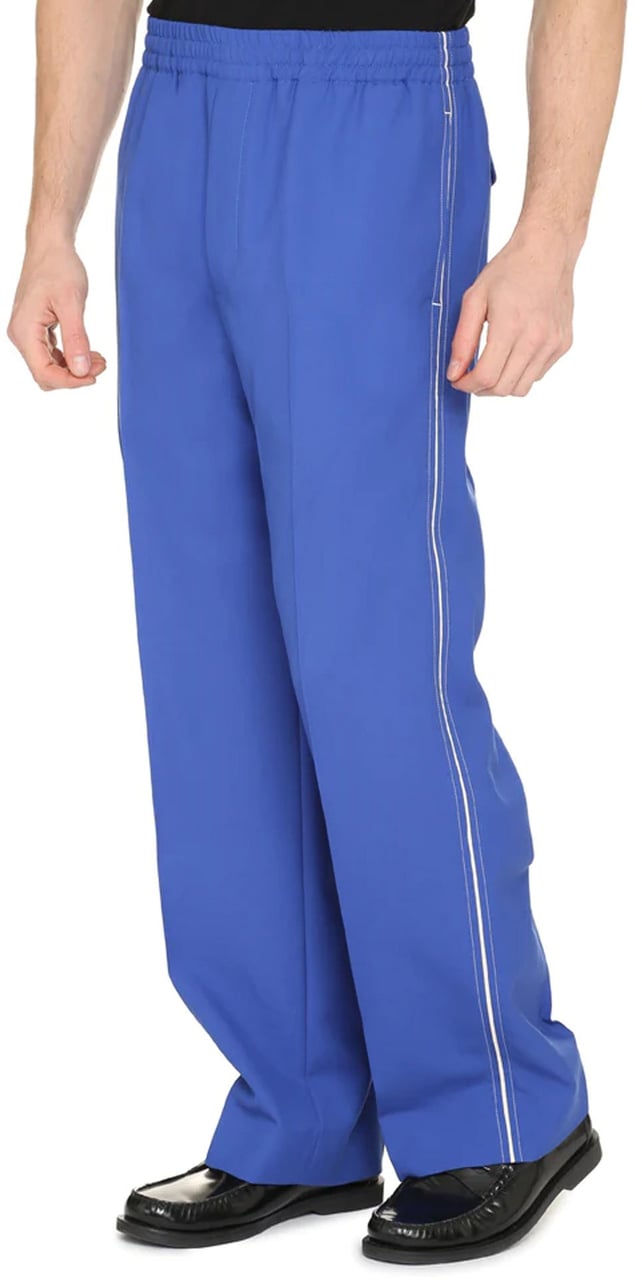 Gucci Gucci Wool Pants Blauw
