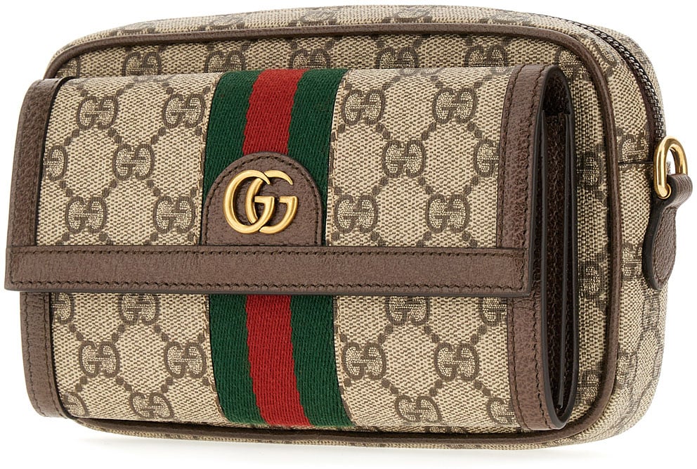 Gucci GG Supreme fabric mini Ophidia crossbody bag Divers