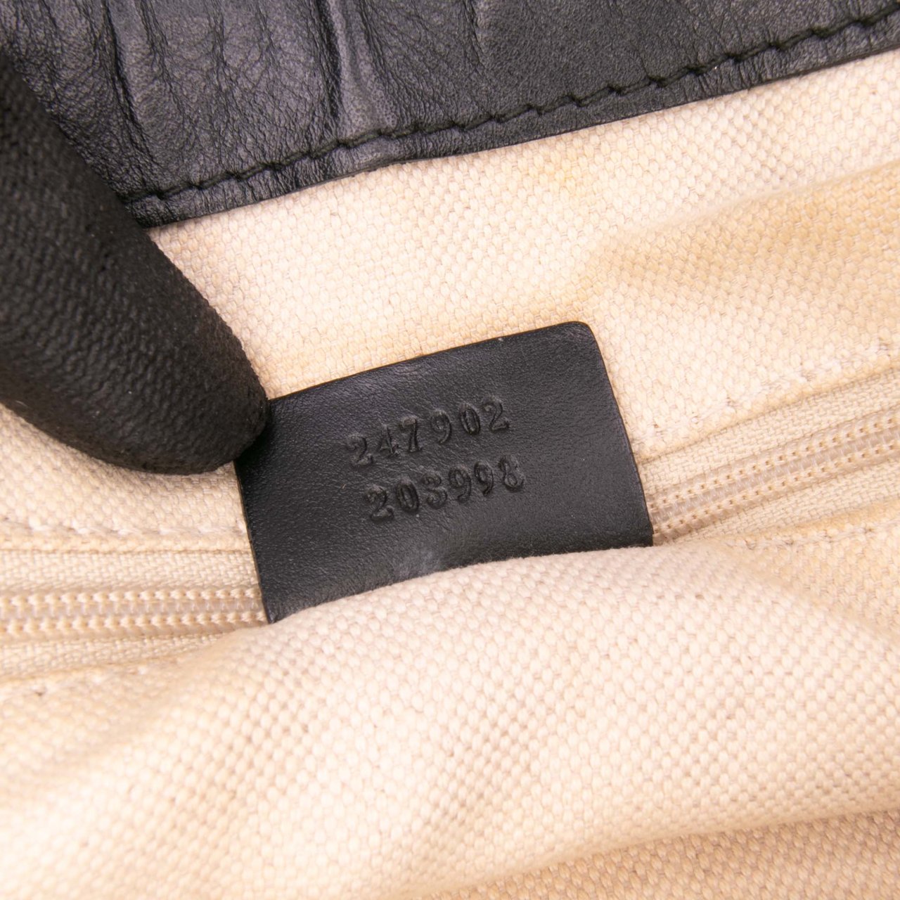 Gucci Diamante Canvas Sukey Satchel Bruin