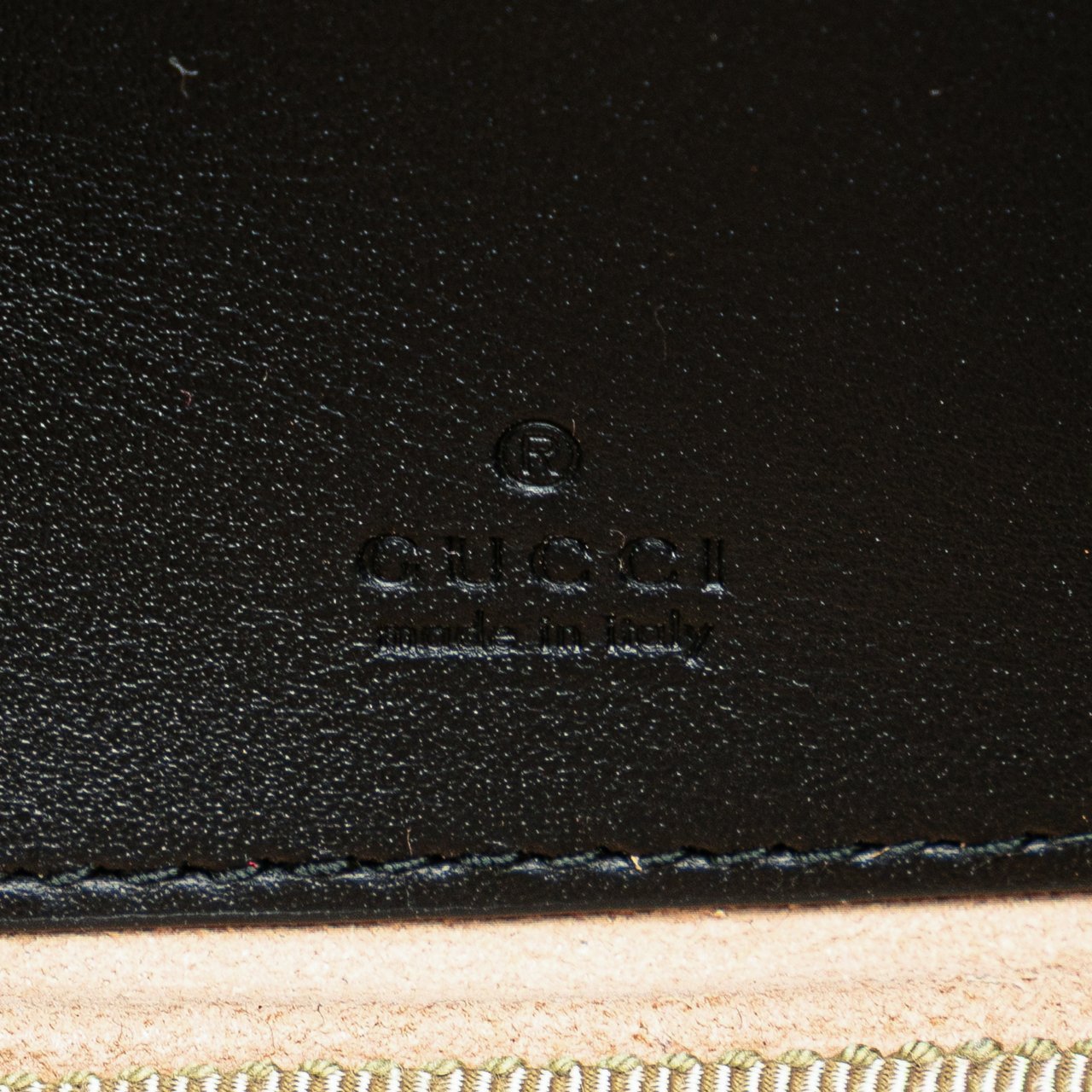 Gucci Small Suede Ophidia Belt Bag Blauw