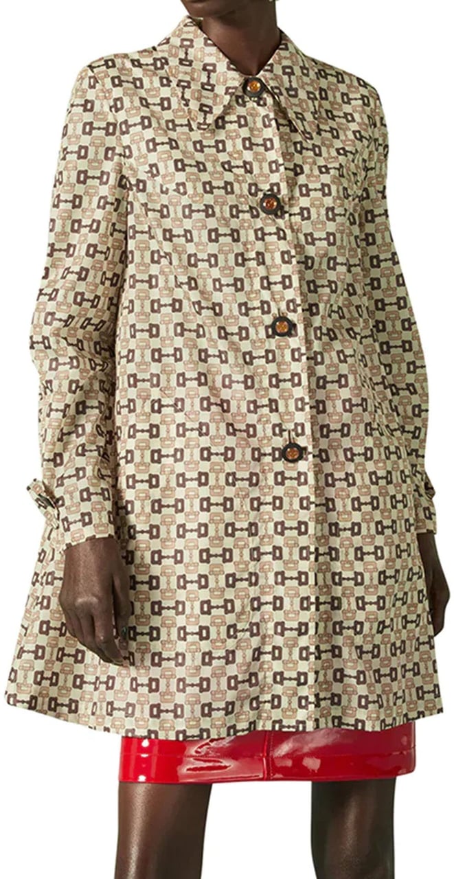 Gucci Gucci Trench Coat Beige