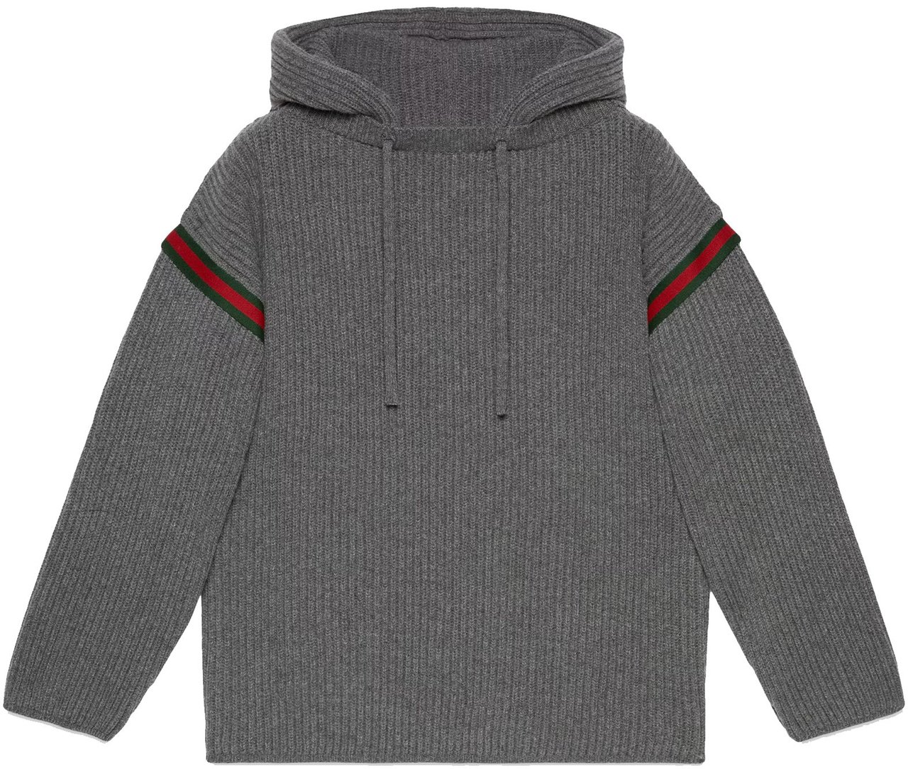 Gucci Gucci Wool Zipped Sweatshirt Grijs