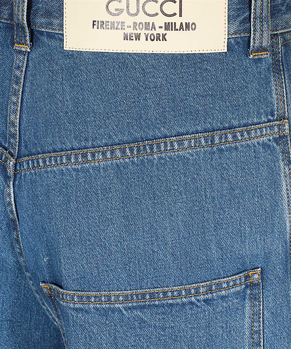 Gucci 5-pocket jeans Blauw