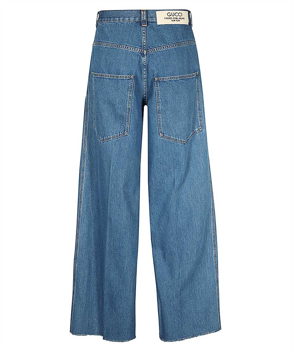 Gucci 5-pocket jeans Blauw