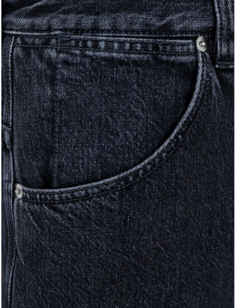 Gucci Gucci Wide-Leg Denim Jeans Zwart