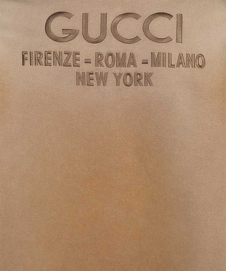 Gucci Long sleeve cotton t-shirt Bruin