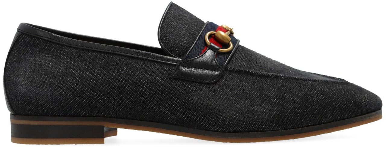 Gucci Gucci Denim Loafers Zwart