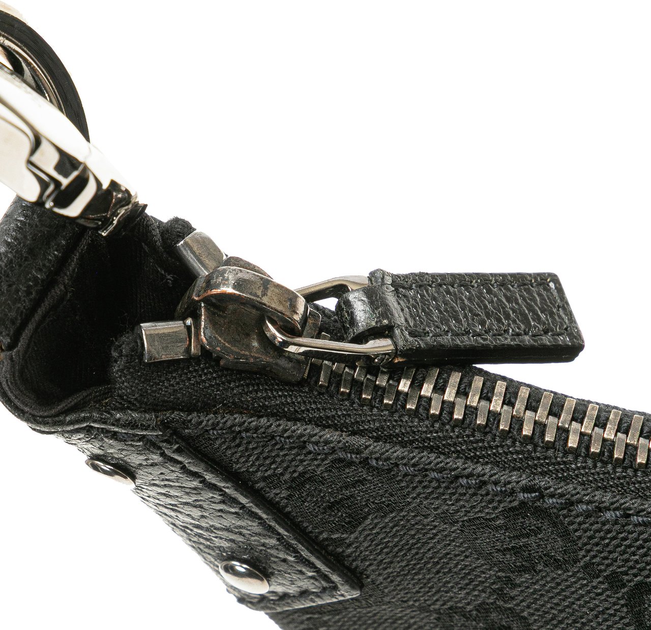 Gucci GG Canvas Shoulder Bag Zwart