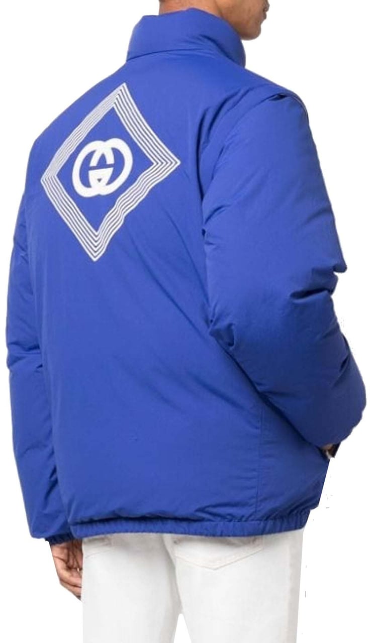 Gucci Gucci Down Jacket Blauw