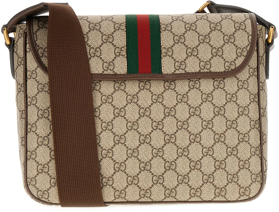 Gucci Gucci GG Supreme fabric medium Ophidia crossbody bag Divers