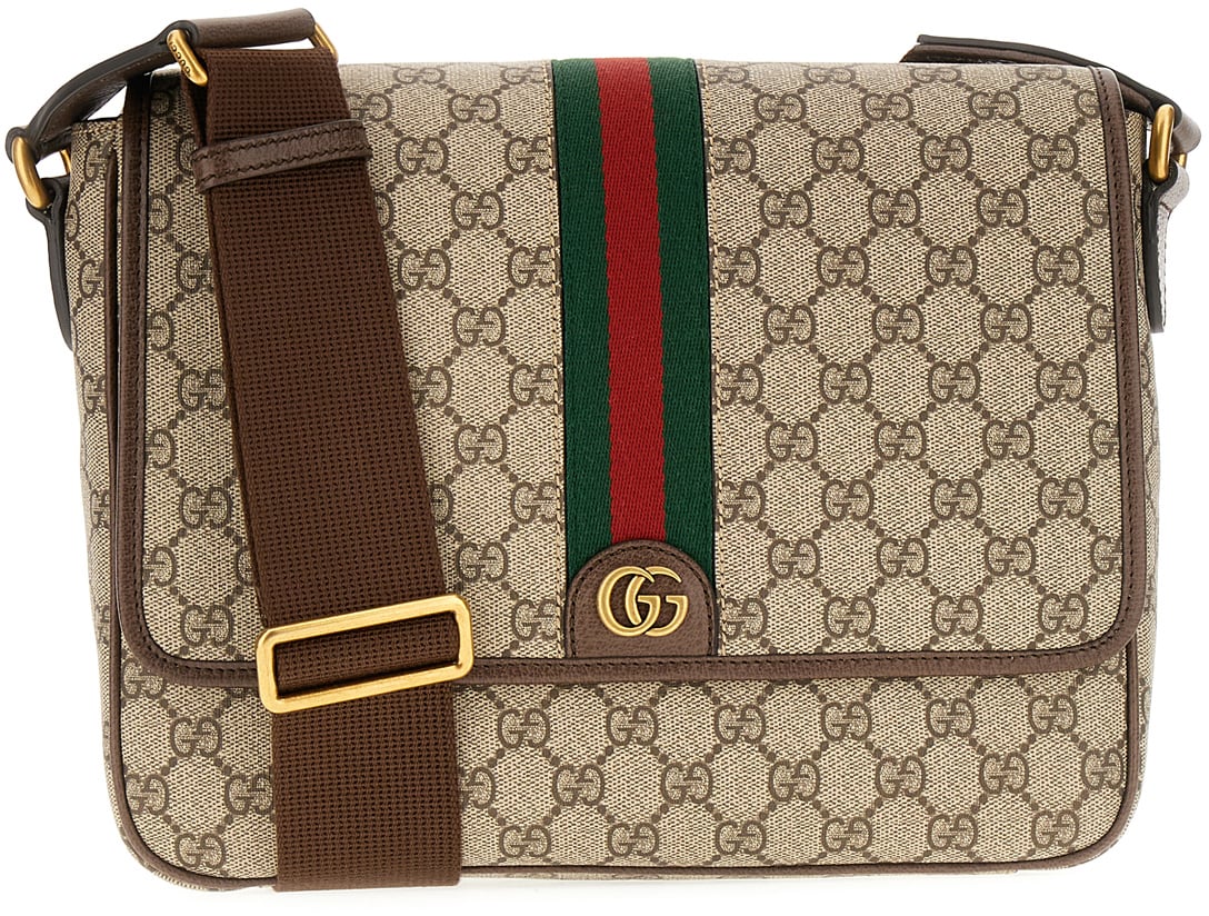 Gucci Gucci GG Supreme fabric medium Ophidia crossbody bag Divers