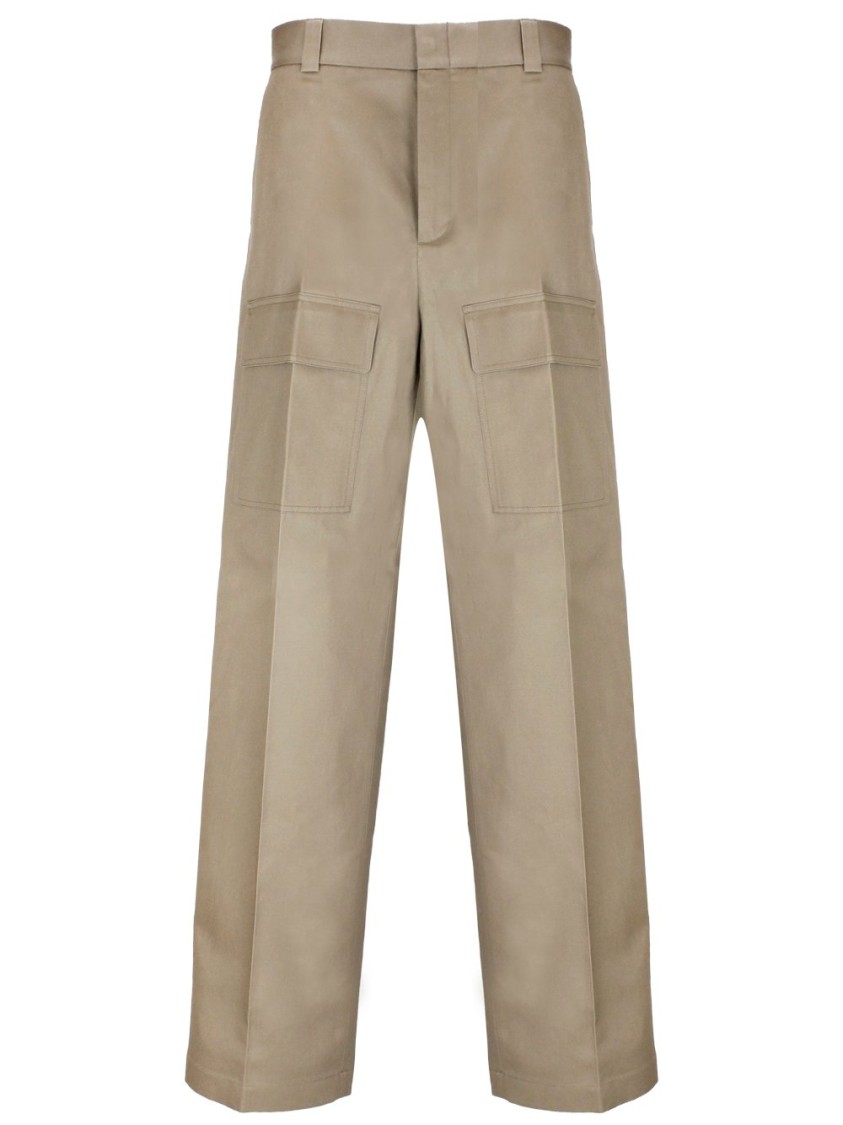 Gucci Relaxed Fit Cargo Pants With Spacious Side Pockets Roze