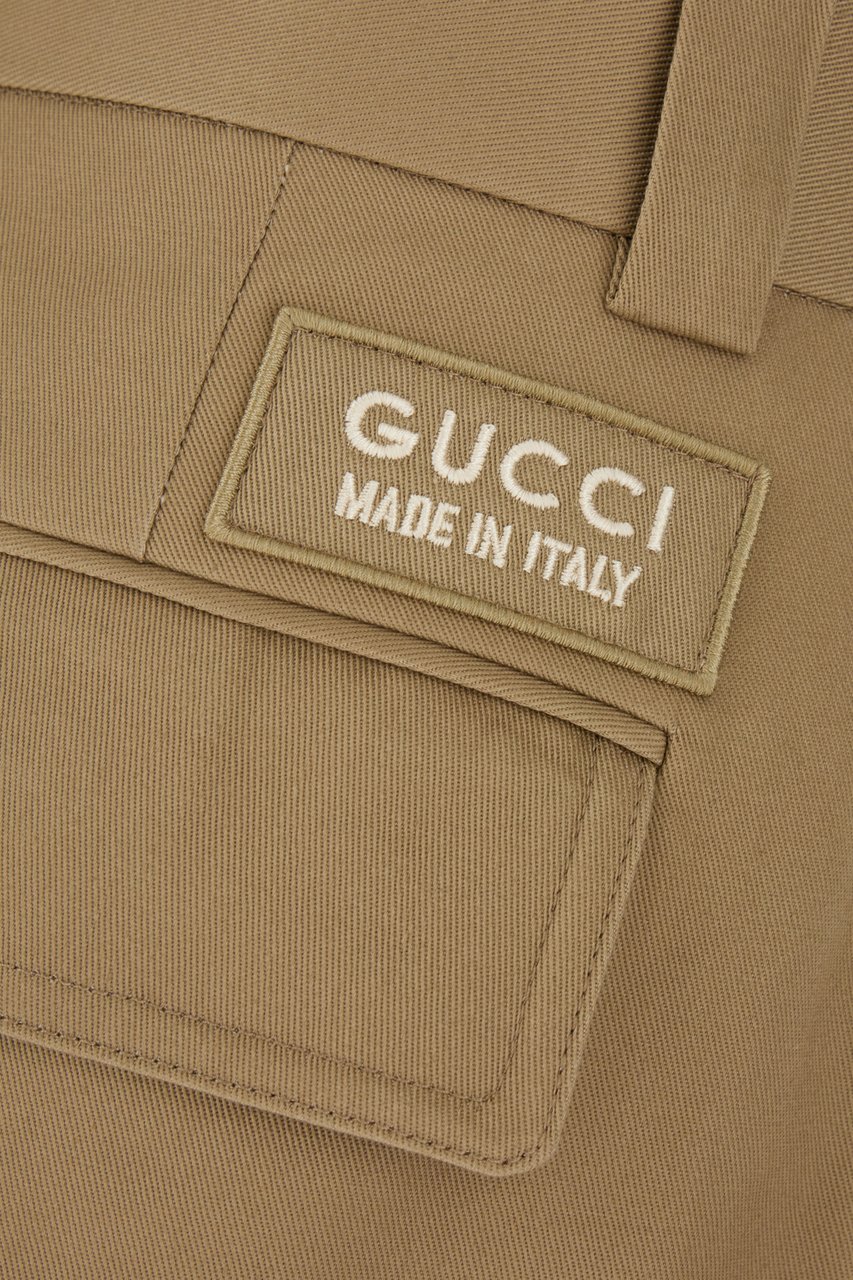 Gucci Gucci Beige cotton pants Beige
