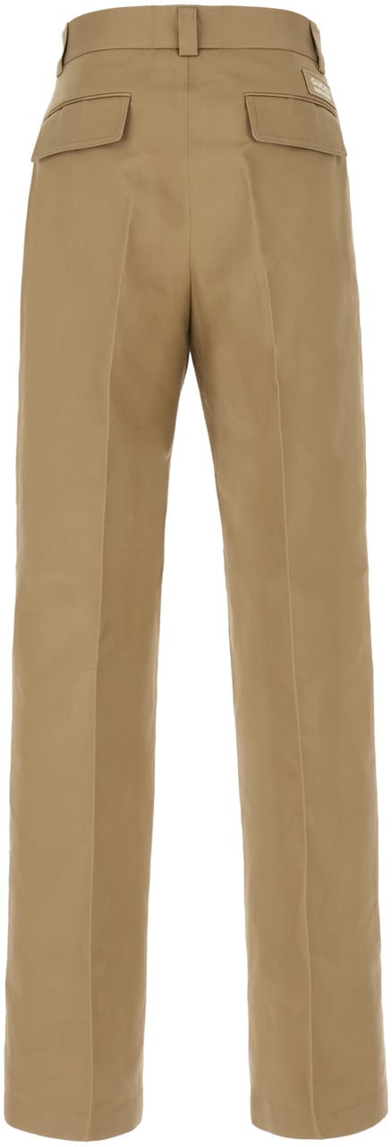 Gucci Gucci Beige cotton pants Beige