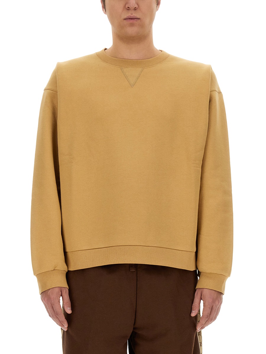 Gucci Regular Fit Cotton Sweatshirt Neutraal