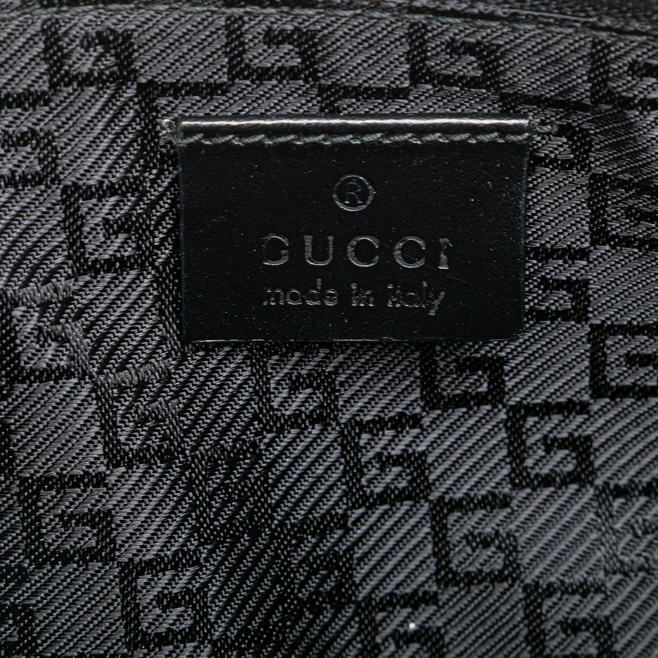 Gucci Nylon Boat Zwart