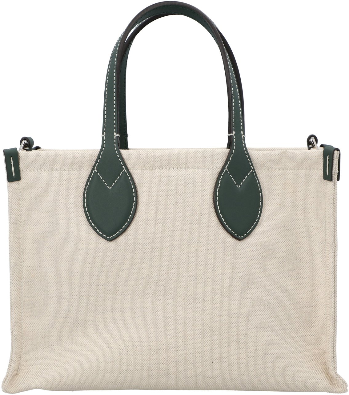 Gucci Small Tote Bag With Print Green Grijs