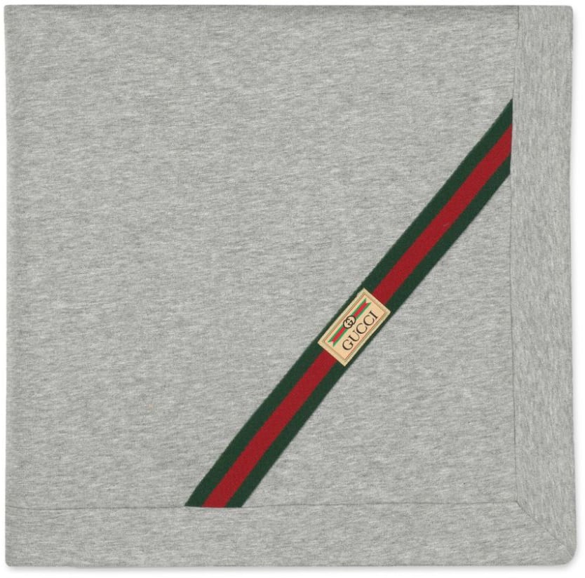 Gucci plaid jessy 80x80 lightgray Lichtgrijs