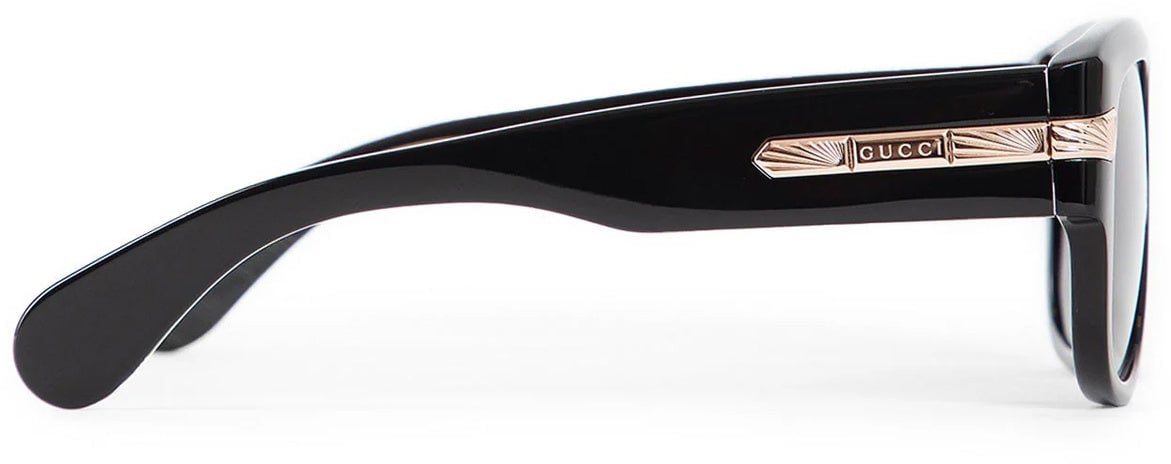 Gucci Gucci Logo Sunglasses Zwart