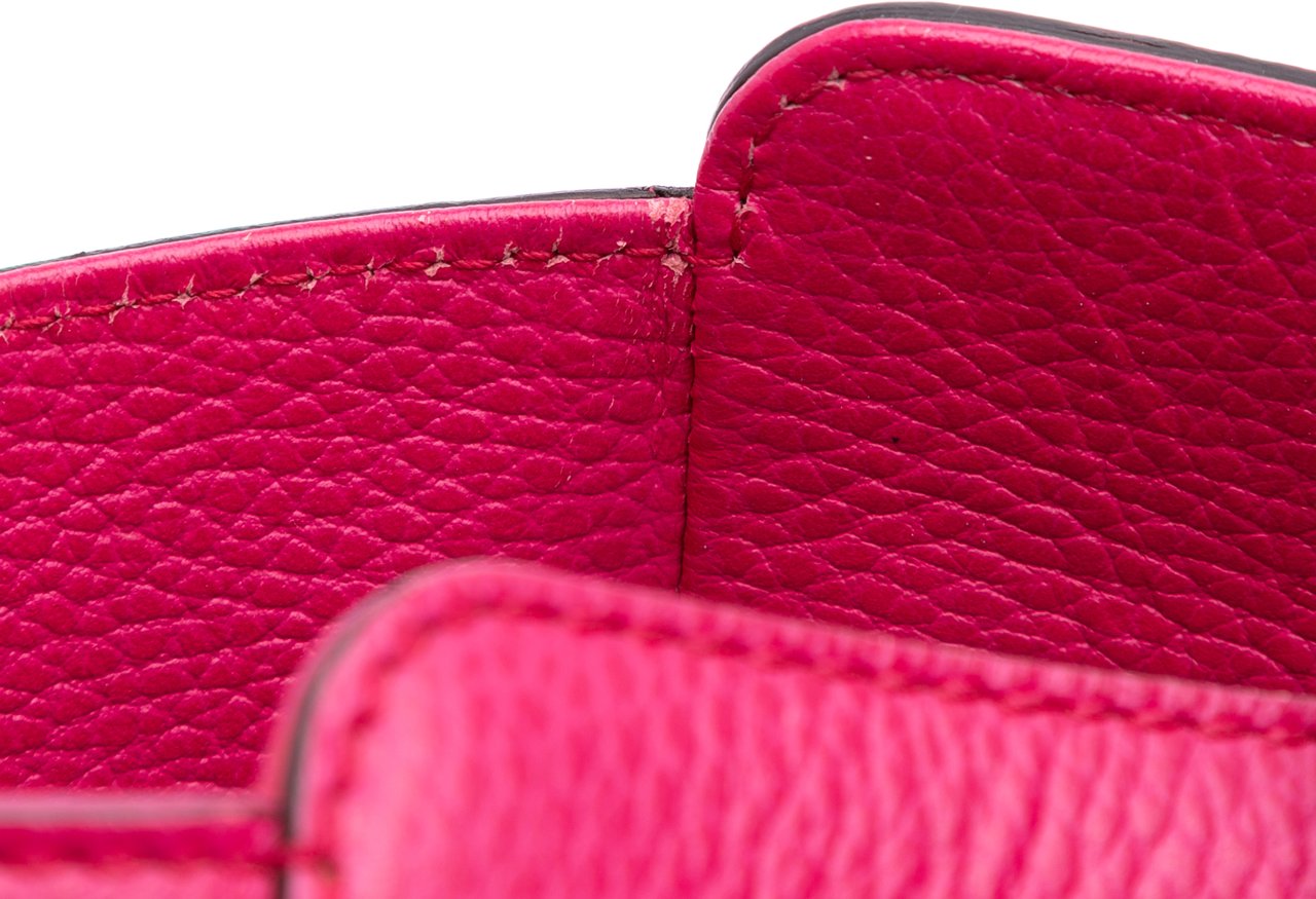 Gucci Medium Dollar Calfskin Swing Tote Roze
