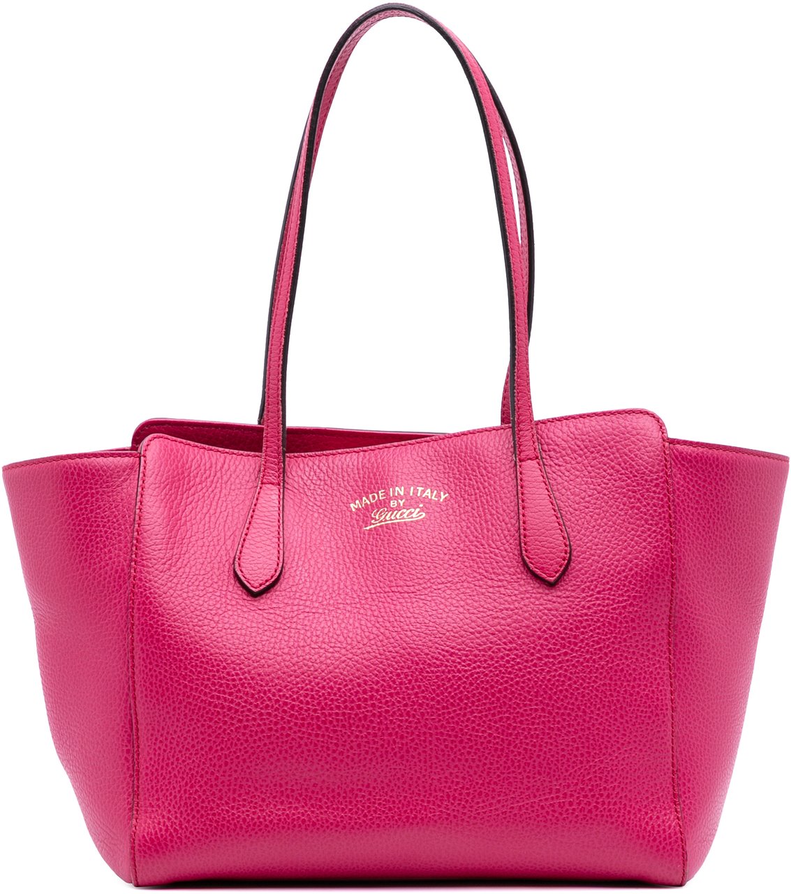 Gucci Medium Dollar Calfskin Swing Tote Roze